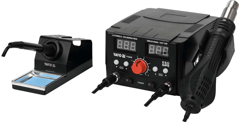 Stacja lutownicza Yato 2w1 Hot Air