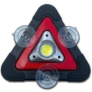 Led flashlight with suction cups