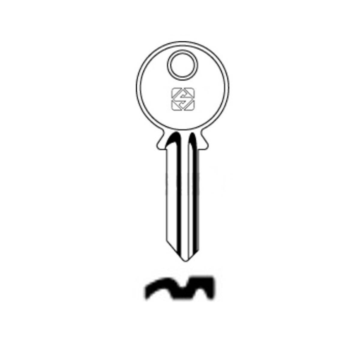 Schlüssel Silca CA2 CV14 CA-4I