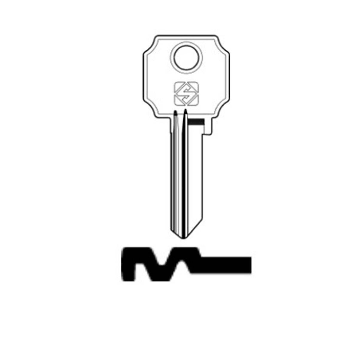 Schlüssel Silca LC11