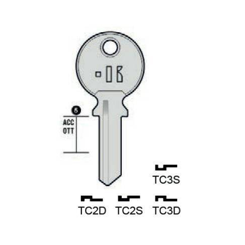 KLUCZ NACINANY - KEYLINE TC2D