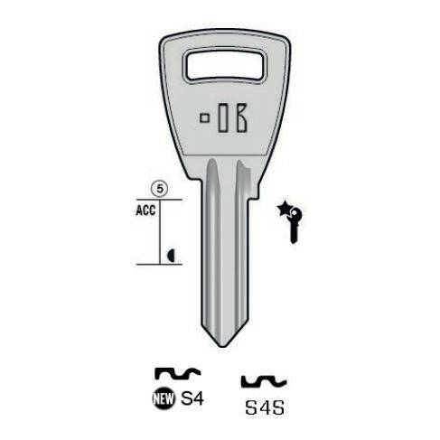 Angekerbter schlüssel - Keyline S4S