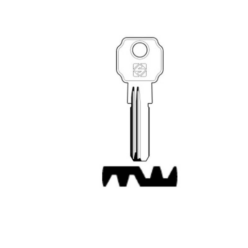 Schlüssel Silca LC14R