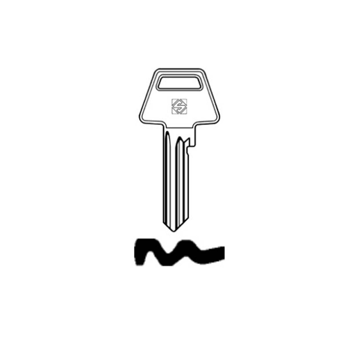 Schlüssel Silca RU14