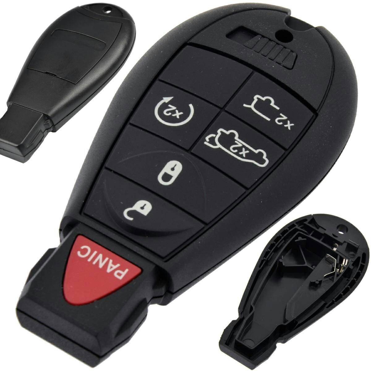 Schlüssel Gehäuse mit 2 Tasten für Fiat Chrysler Jeep - Mr Key