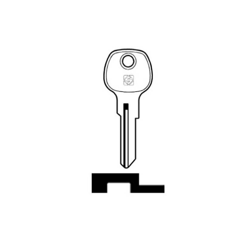Schlüssel Silca GHE1