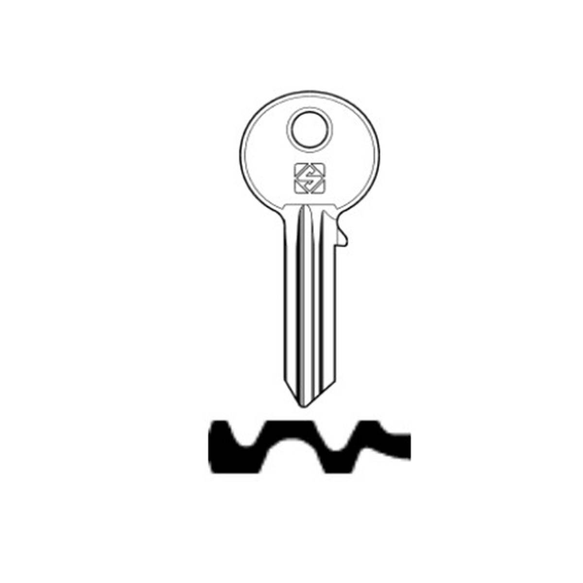 Schlüssel Silca ASEC1