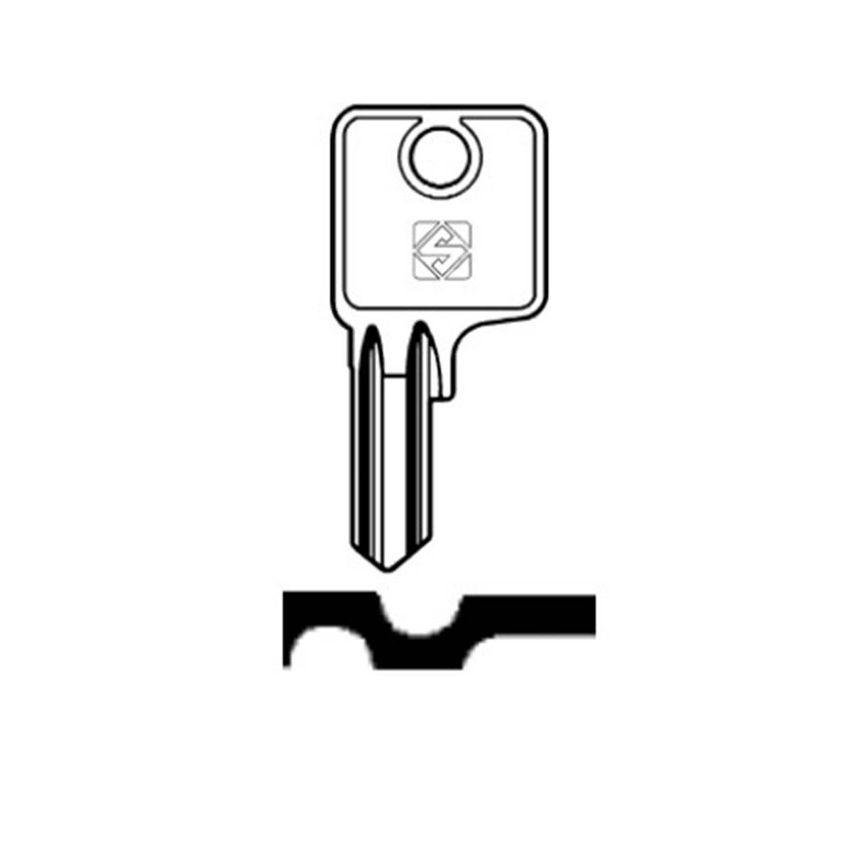 Schlüssel Silca DM36
