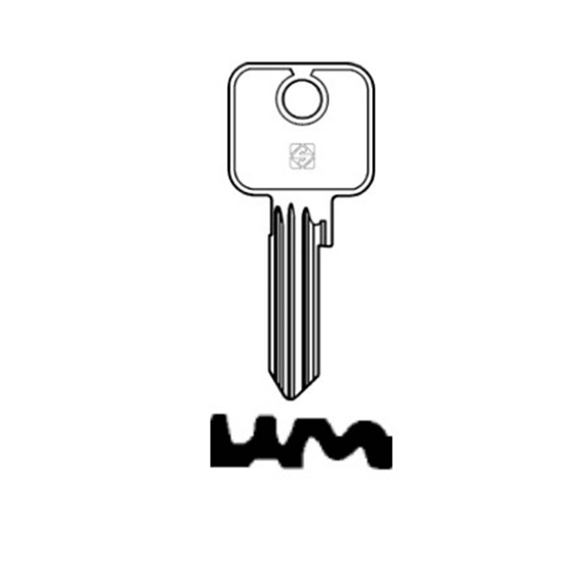 Schlüssel Silca CS17R