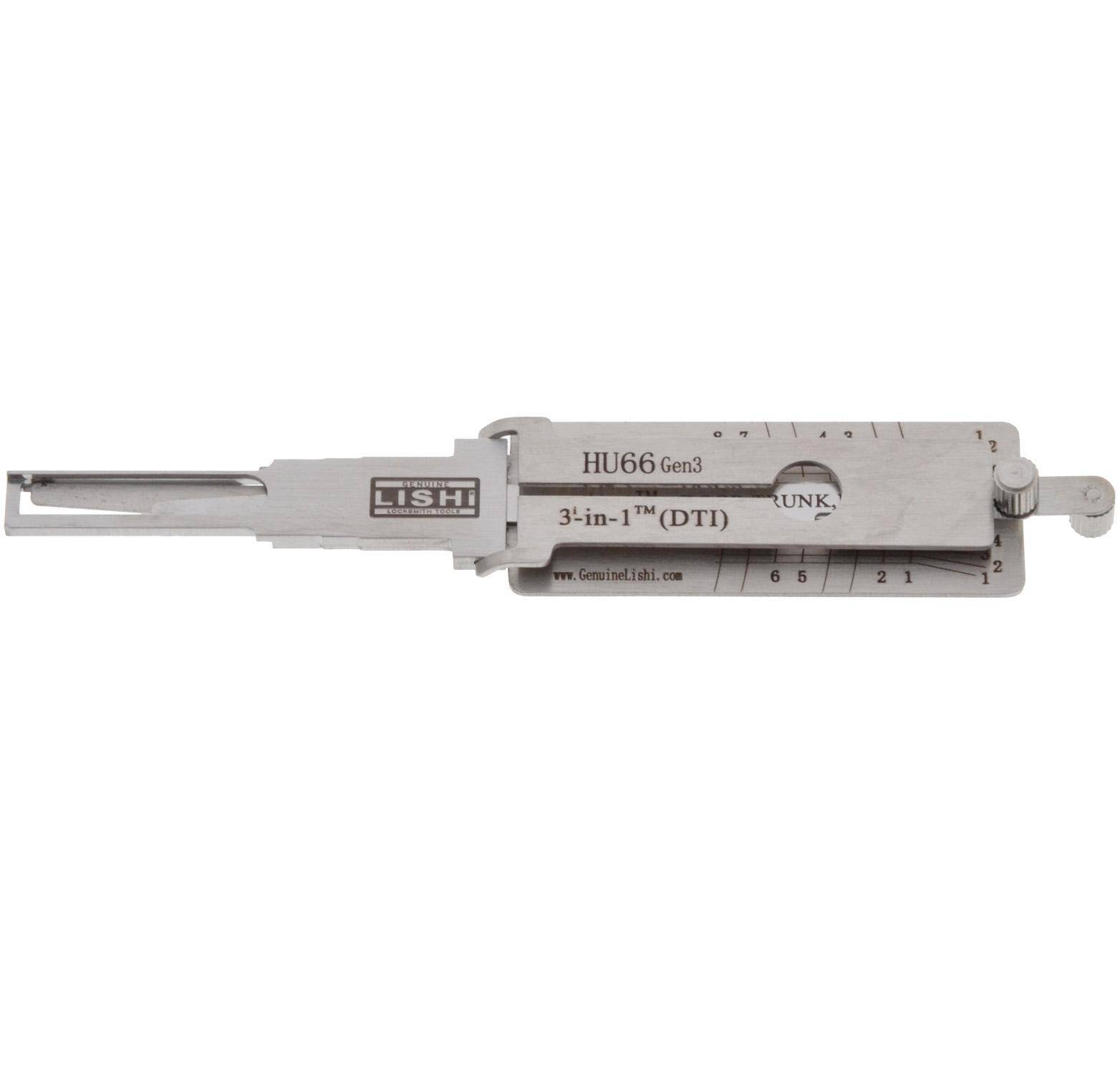 Classic Lishi 3-in-1 Decoder HU66-VAG V3
