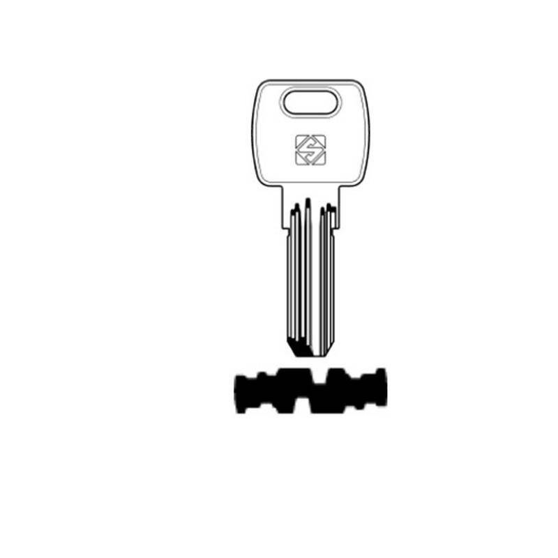 Schlüssel Silca MC15R