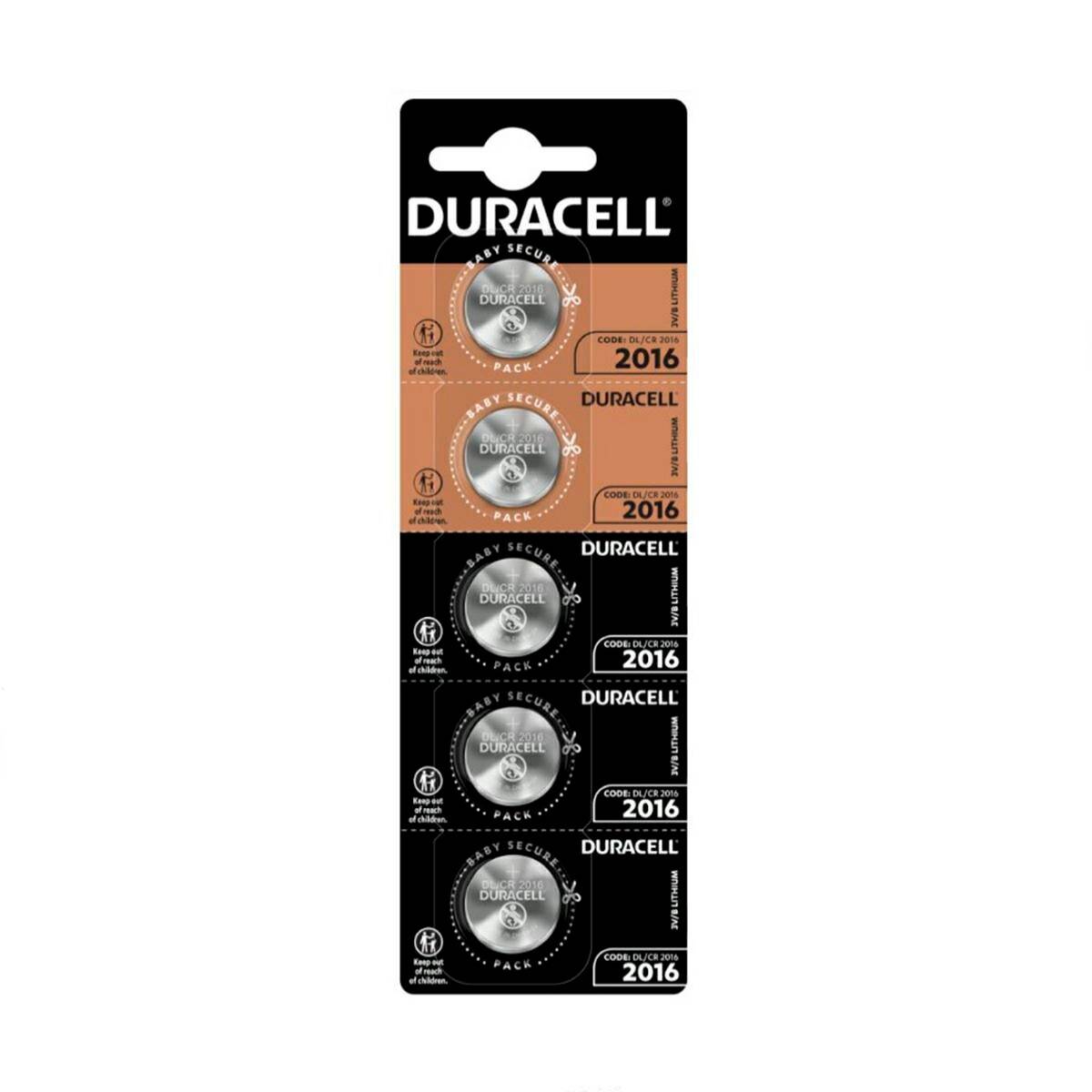 Batterie Duracell CR 2016 3V