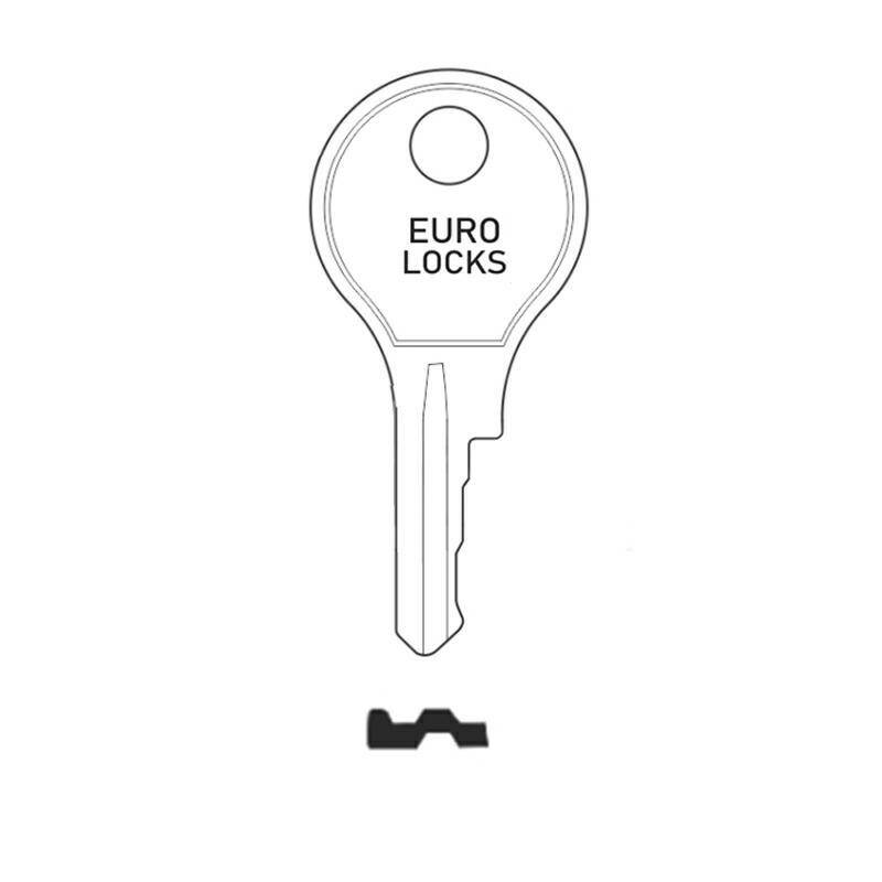 Schlüssel Euro-Locks Serie 2233