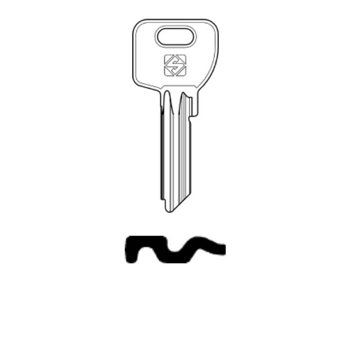 Schlüssel Silca MC21