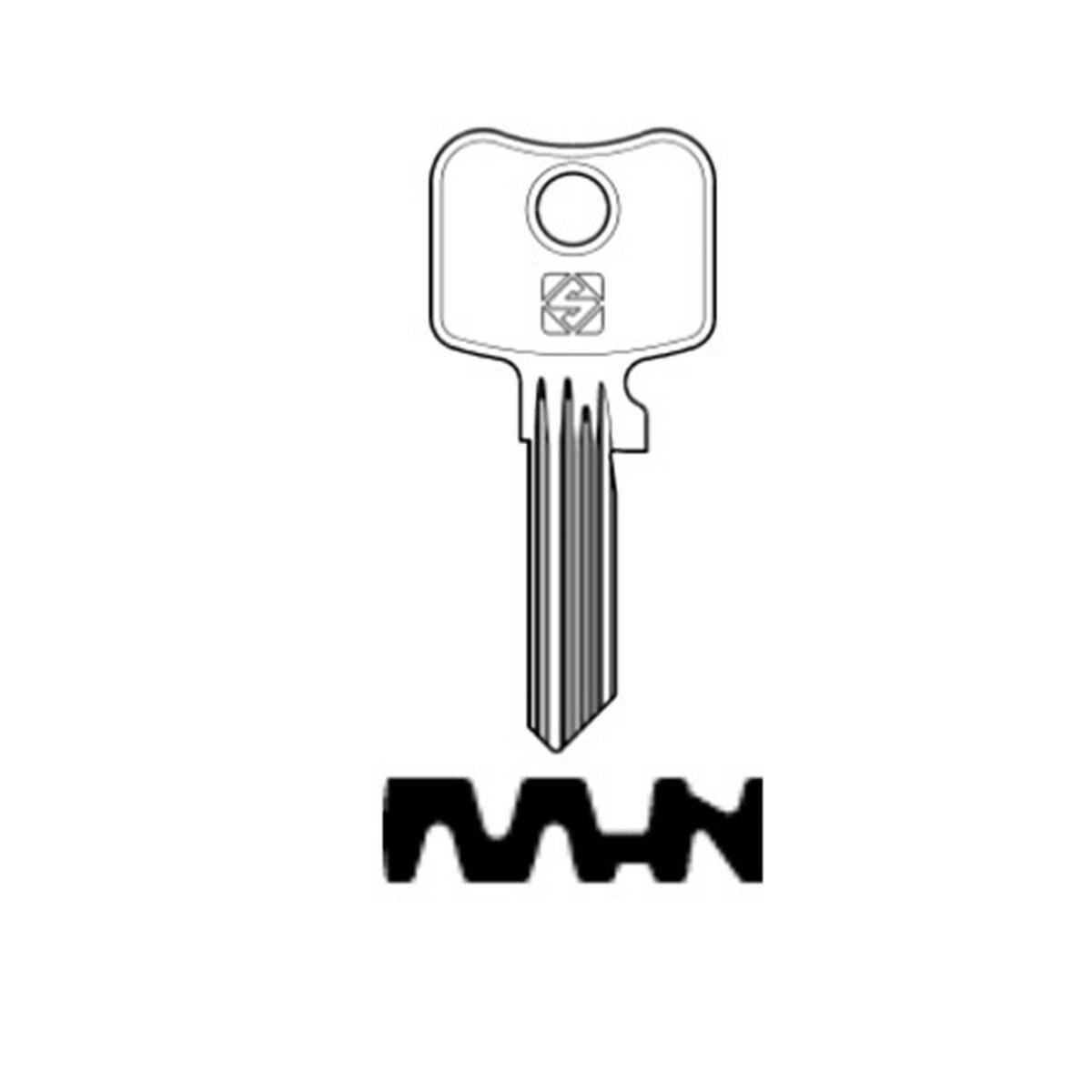 Schlüssel Silca WK69