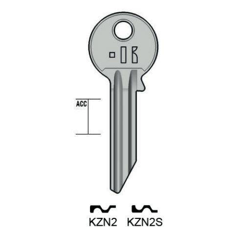 Notched key - Keyline KZN2S
