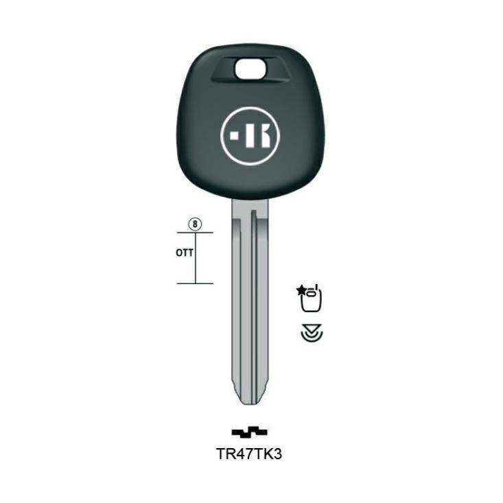 Keyline TR47STK - Isuzu  Motokey Online-Shop – Schlüssel, Fernbedienungen,  Zubehör, Schlösser