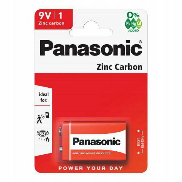Batterie zink-kohlenstoff Panasonic 6F22RZ