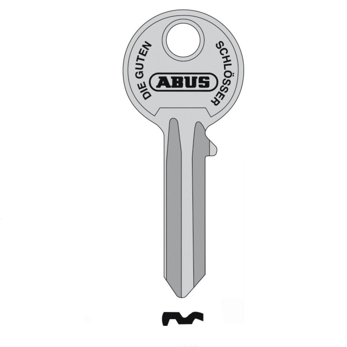 ABUS Rohschlüssel für Schlüsseleinsatz C50/C60