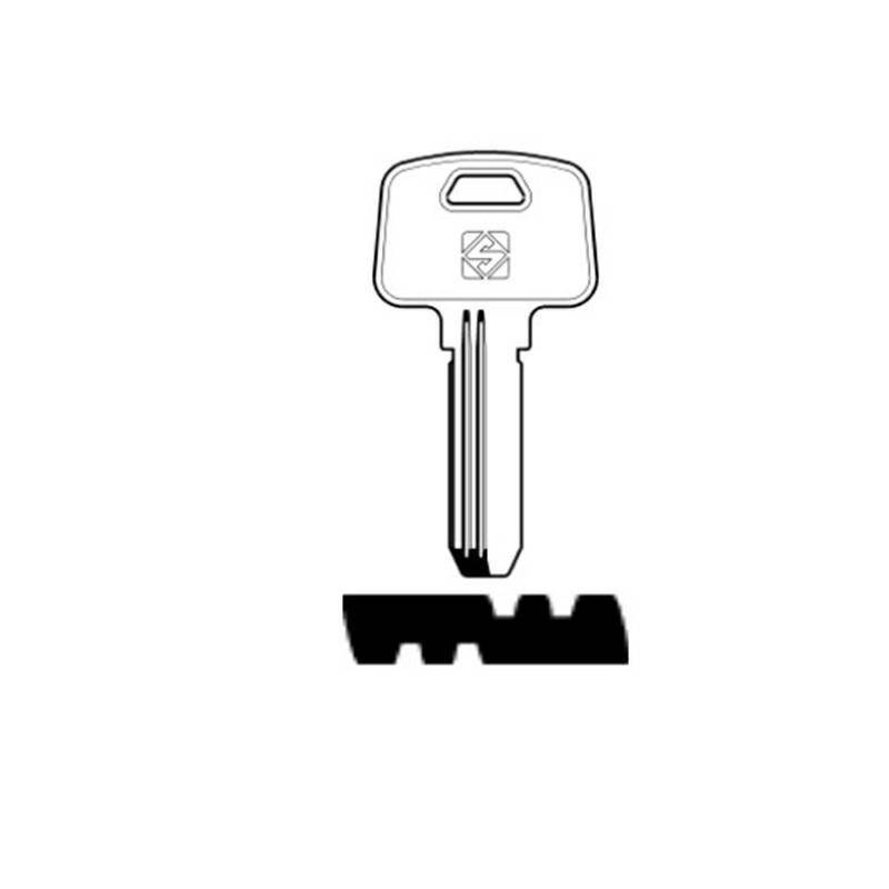 Schlüssel Silca MC10R