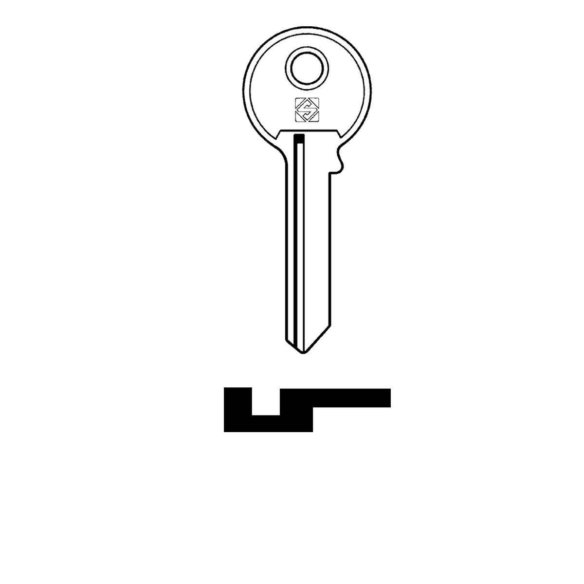 Schlüssel Silca TL11R