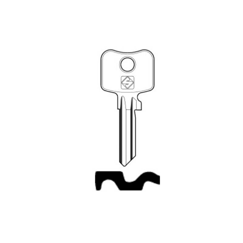 Schlüssel Silca WK55