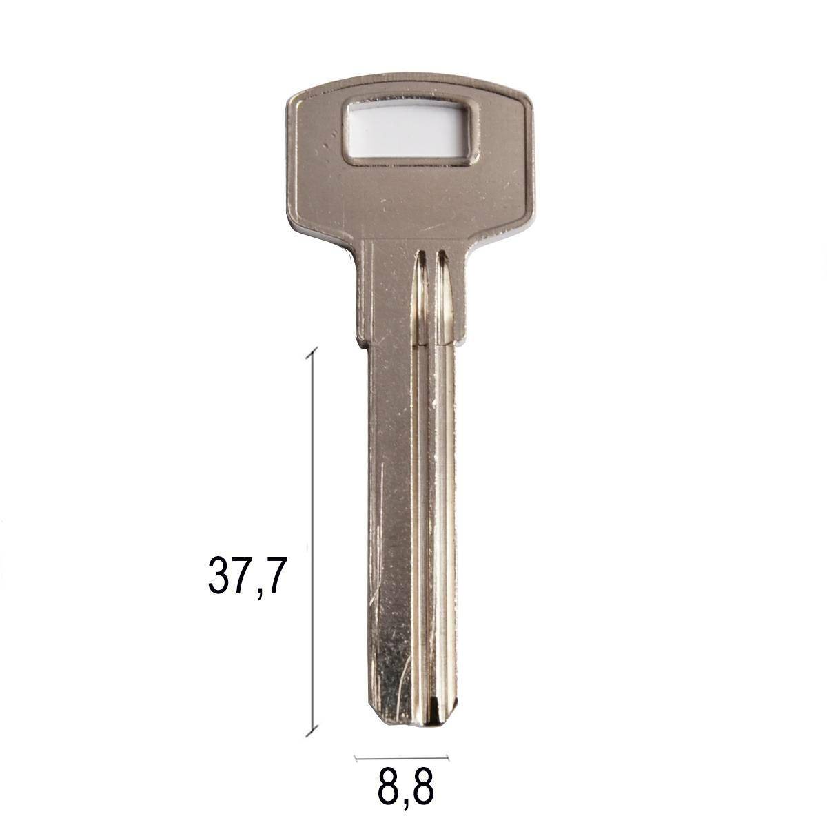 Chinese key 37,7 x 8,8 x 2,2