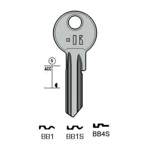 Notched key - Keyline BB1