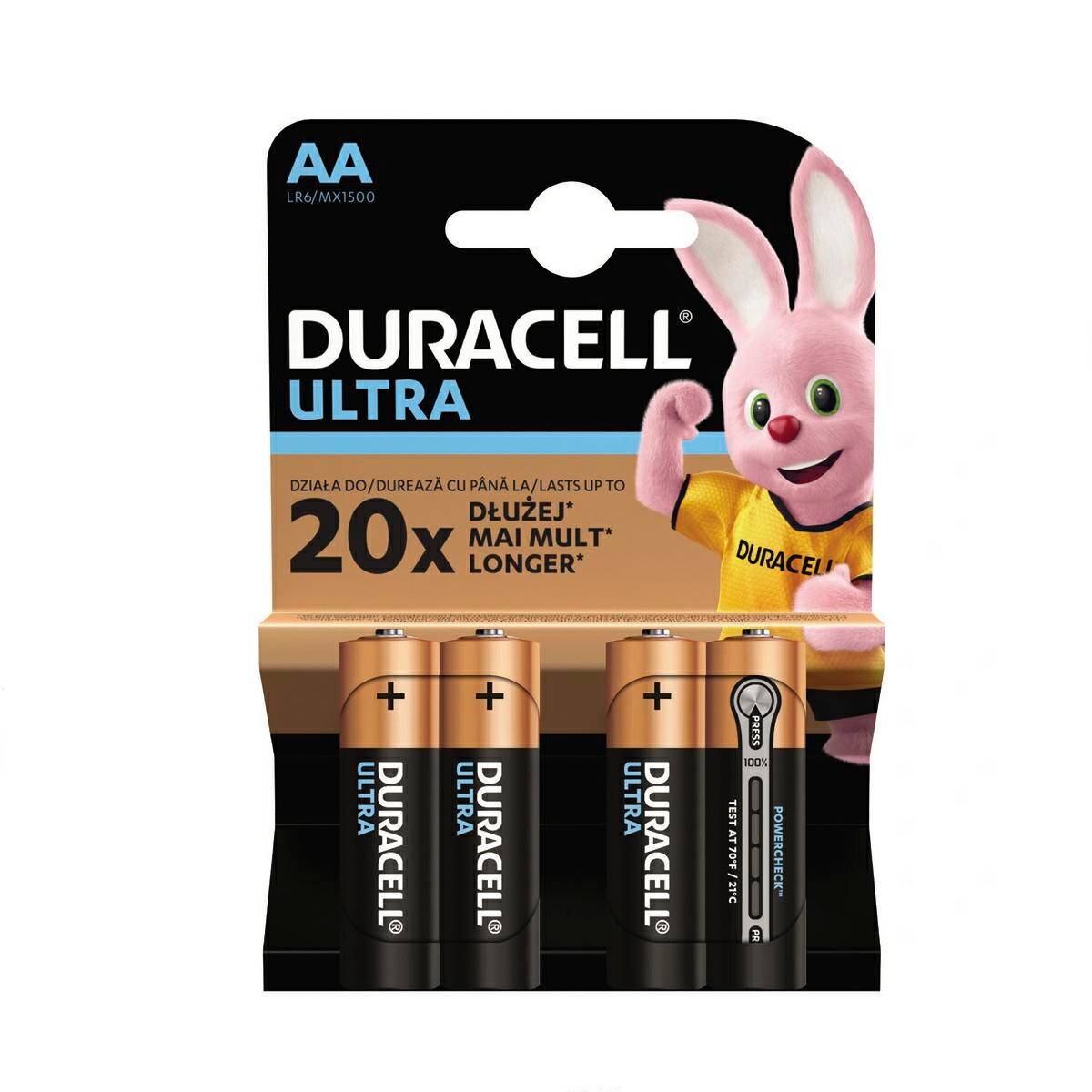 Bateria Duracell ULTRA AA LR6 MX1500