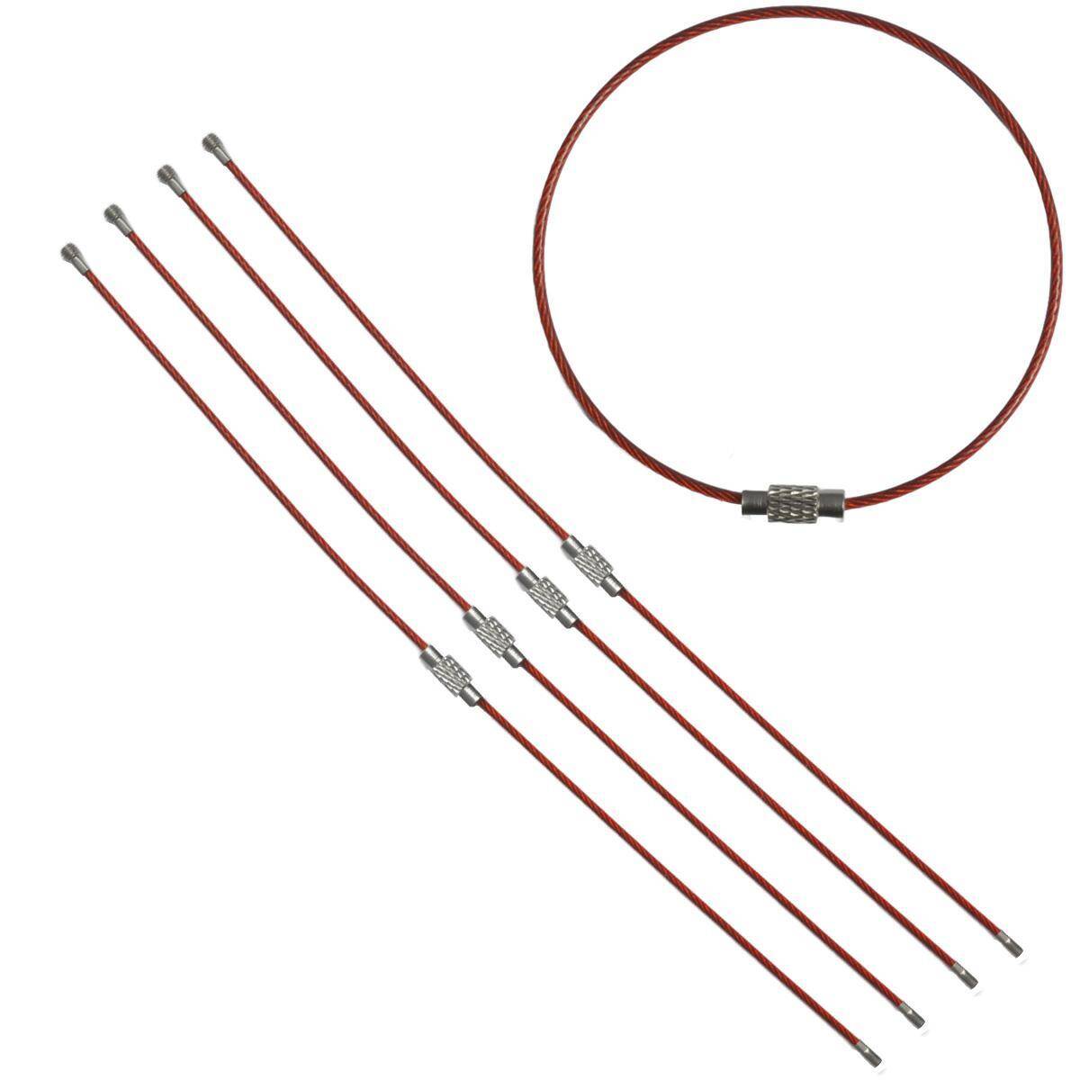 Wire - keyholder - red