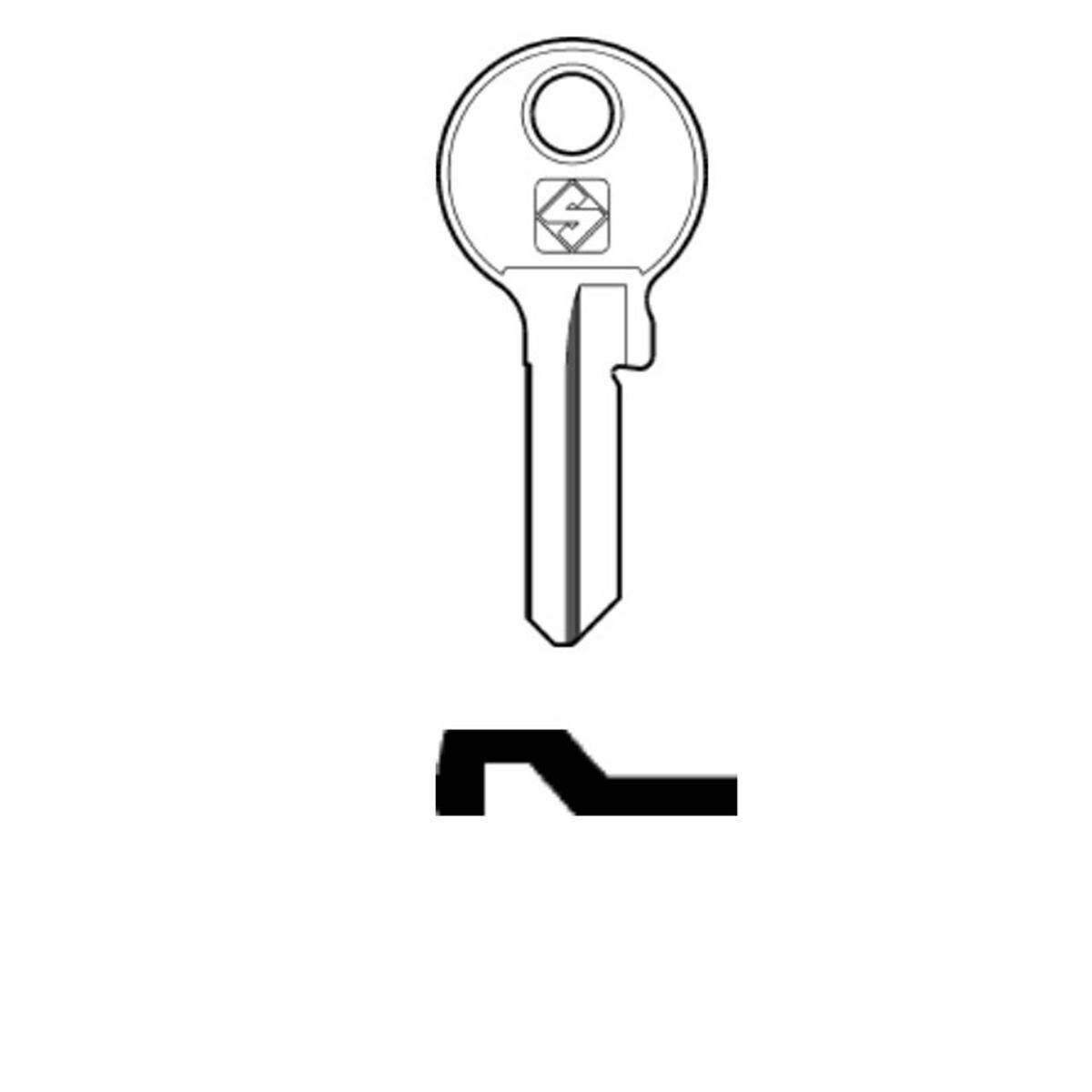 Schlüssel Silca VI087