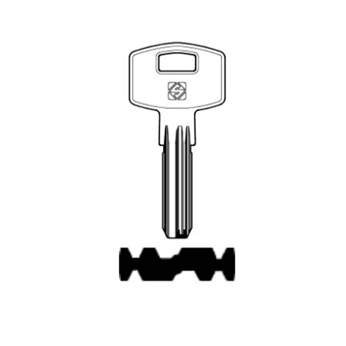 Schlüssel Silca THR1