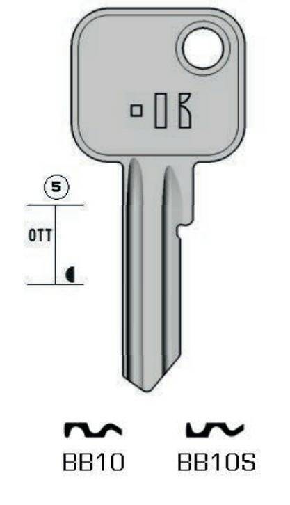 Schlüssel BAB25
