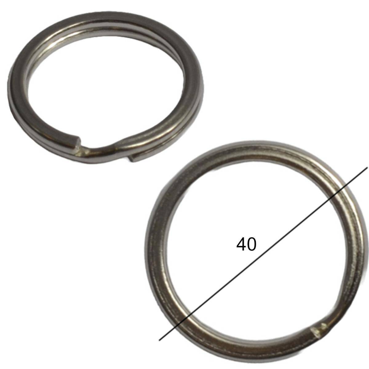 Key rings - flat - 40 mm