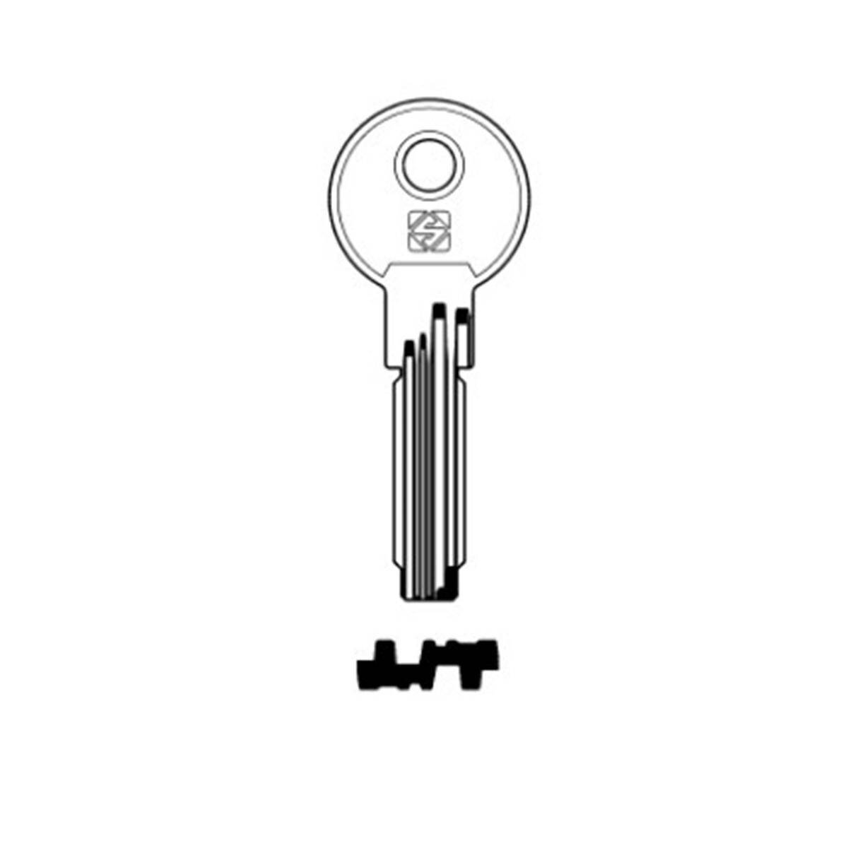 Schlüssel Silca CS70