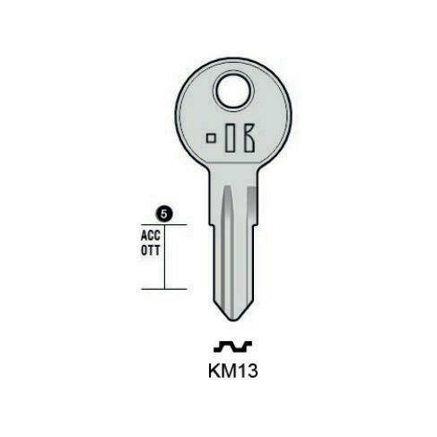 Notched key - Keyline KM13
