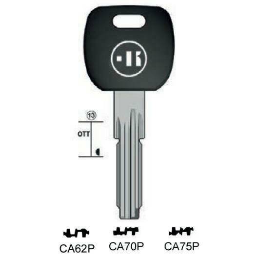 Drilled key - Keyline CA62P
