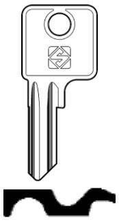 Schlüssel Silca DM16
