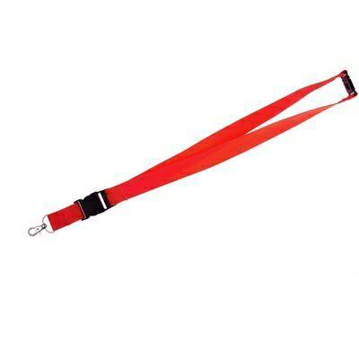 Red keyholder with a safety clamp