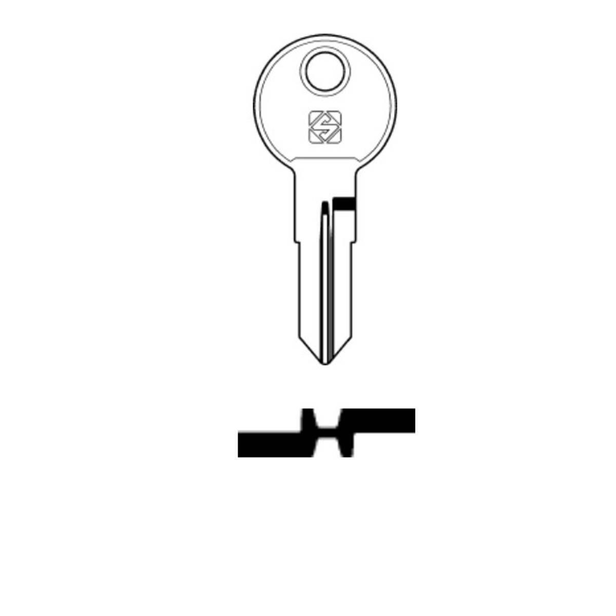 Schlüssel Silca REN2