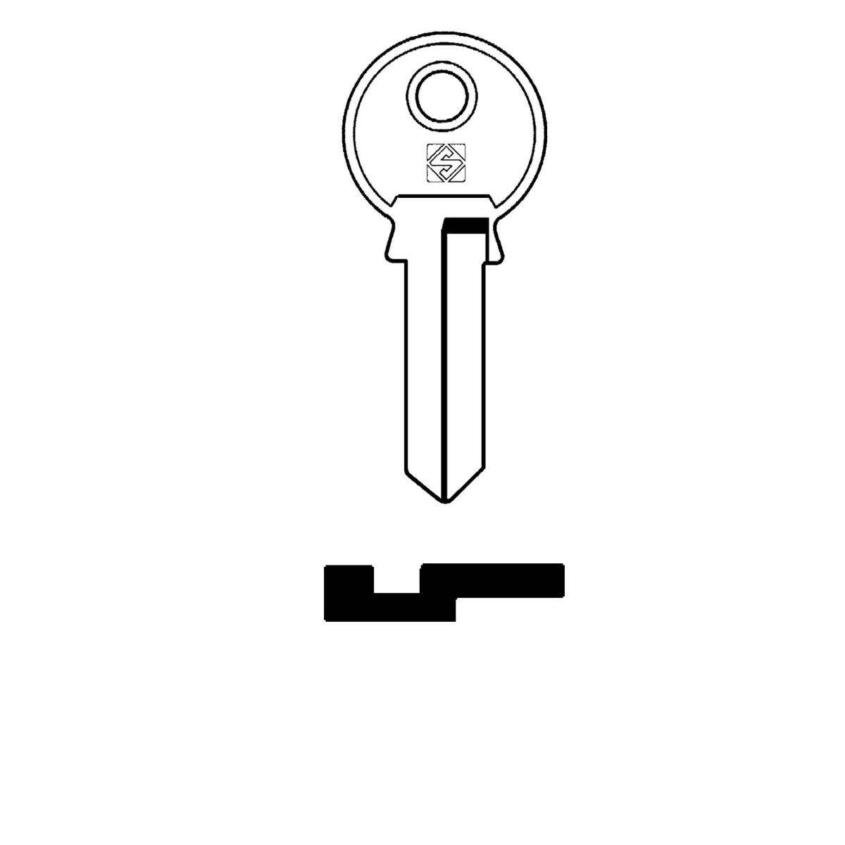 Schlüssel Silca TL13