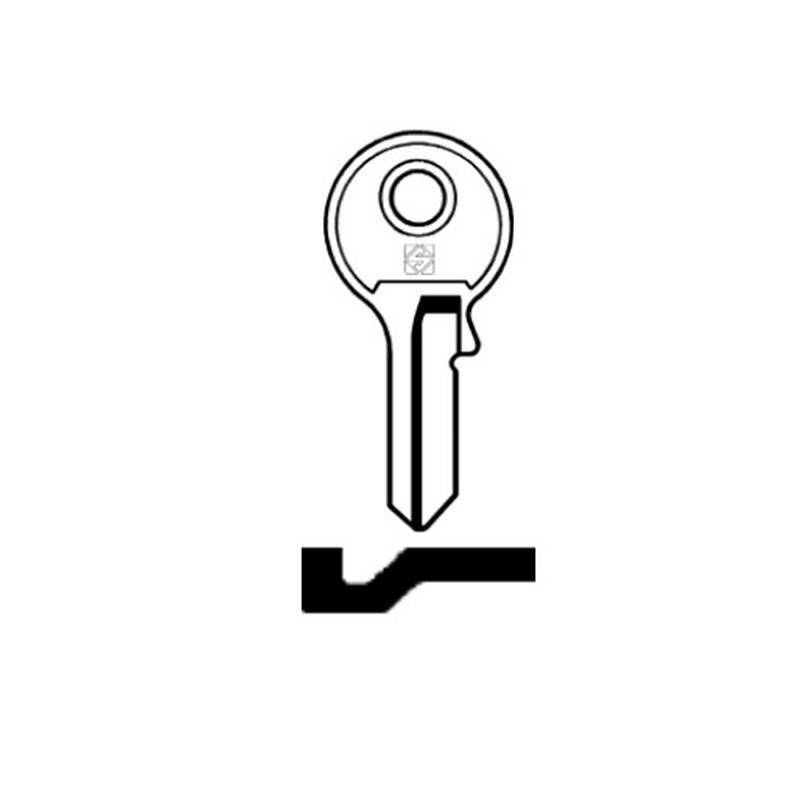 Schlüssel Silca AB12