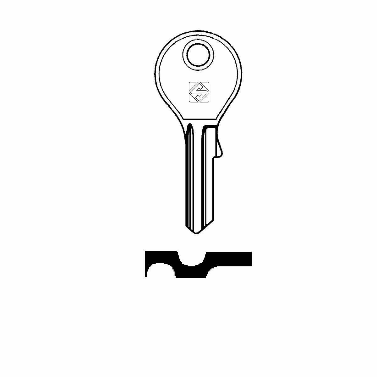 Schlüssel Silca DM4