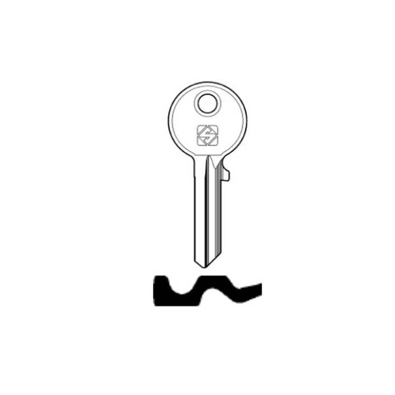 Schlüssel Silca LOB1R