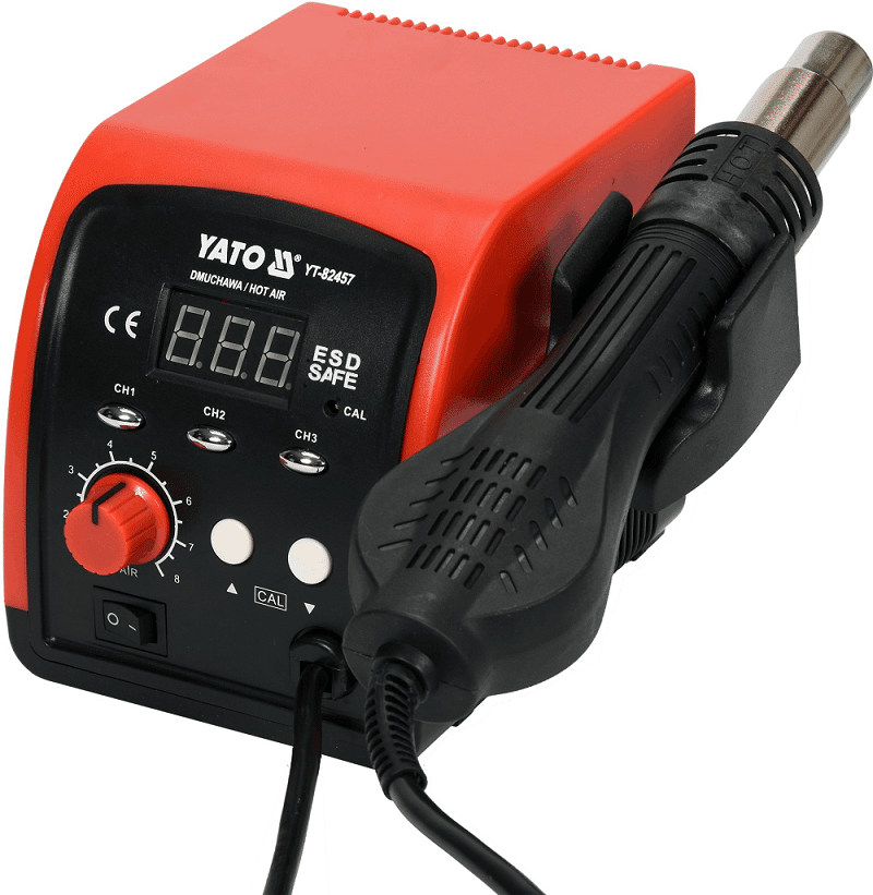 Stacja Yato Hot Air LED 750W
