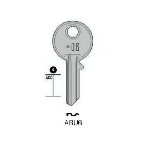Notched key - Keyline ABU6