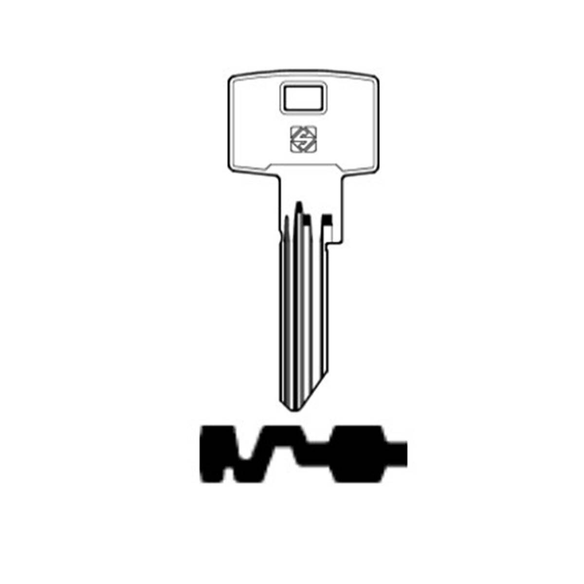 Schlüssel Silca PHF19