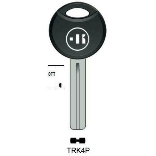 Drilled key - Keyline TRK4P