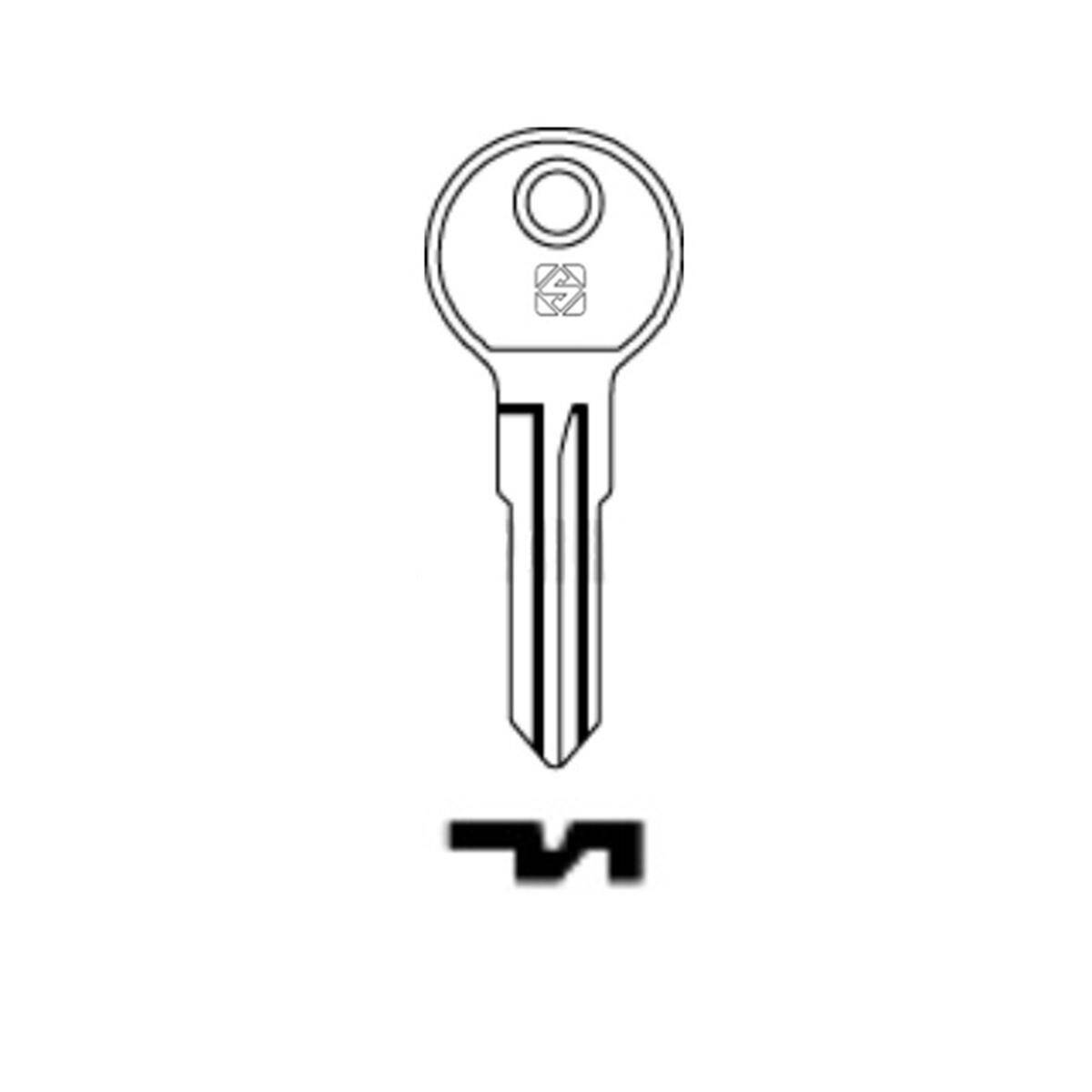 Schlüssel Silca LS3R