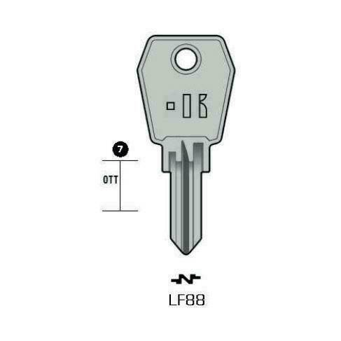 Notched key - Keyline LF88